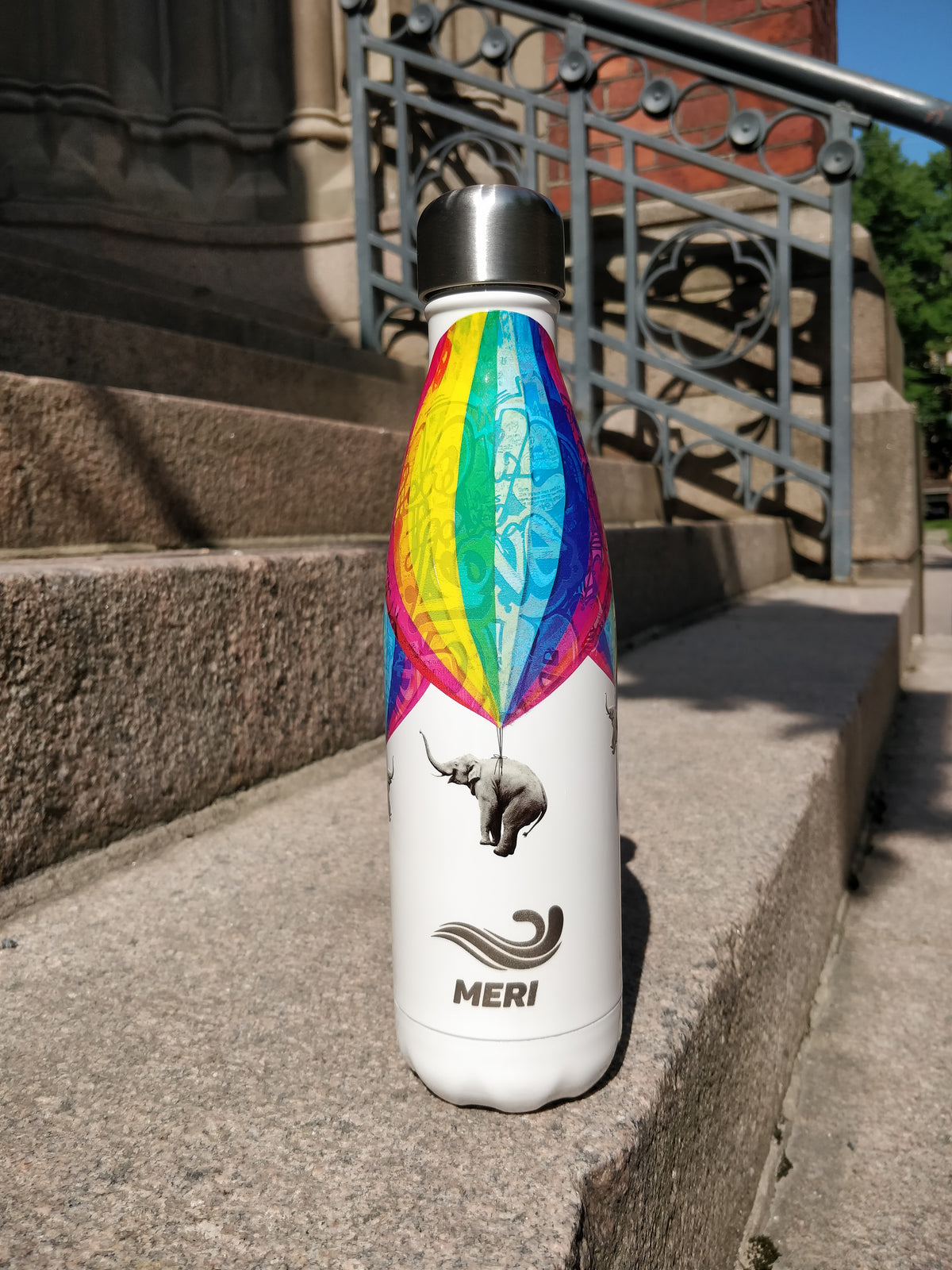 meri bottles happy vesi pullo 500 ml