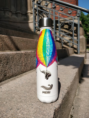 meri bottles happy vesi pullo 500 ml