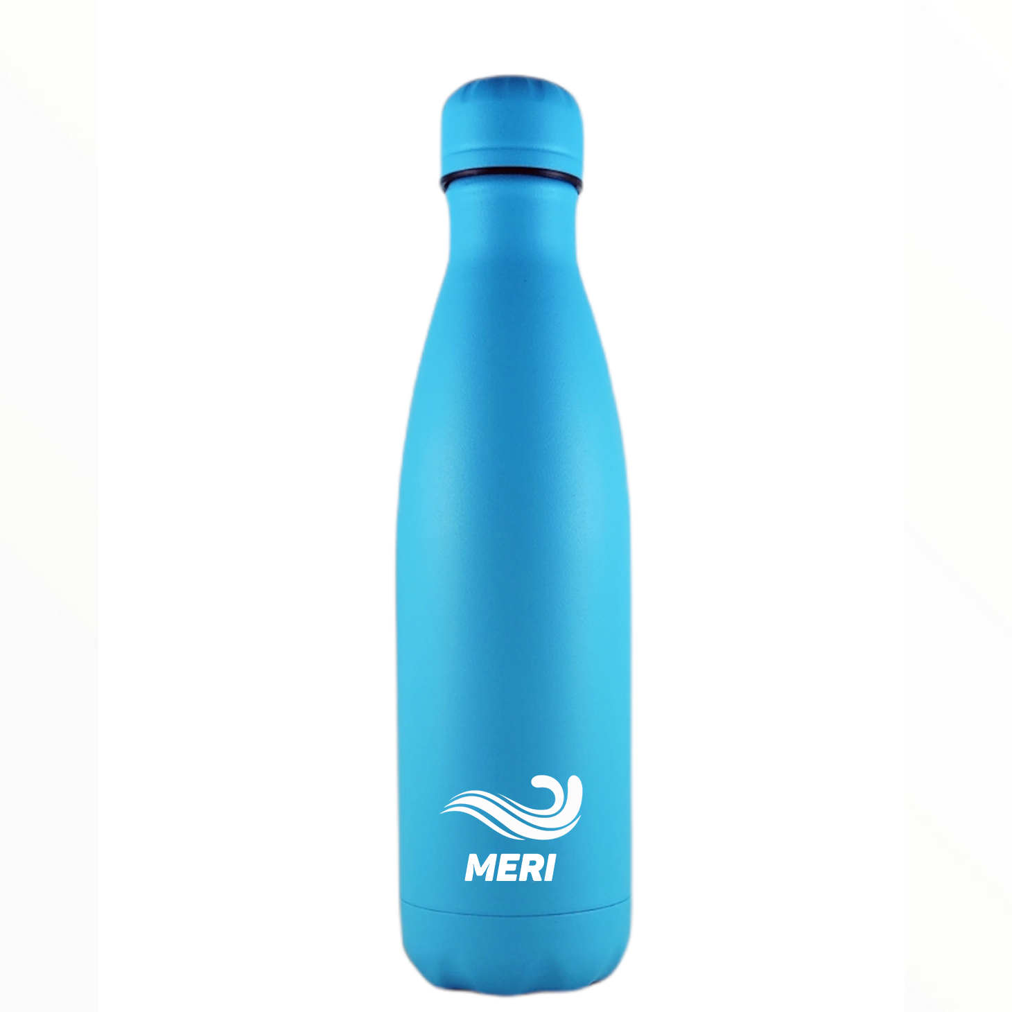 blue 500 ml metallinen meri bottle juomapullo